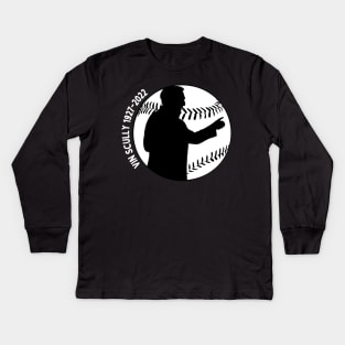 Vin Scully Kids Long Sleeve T-Shirt